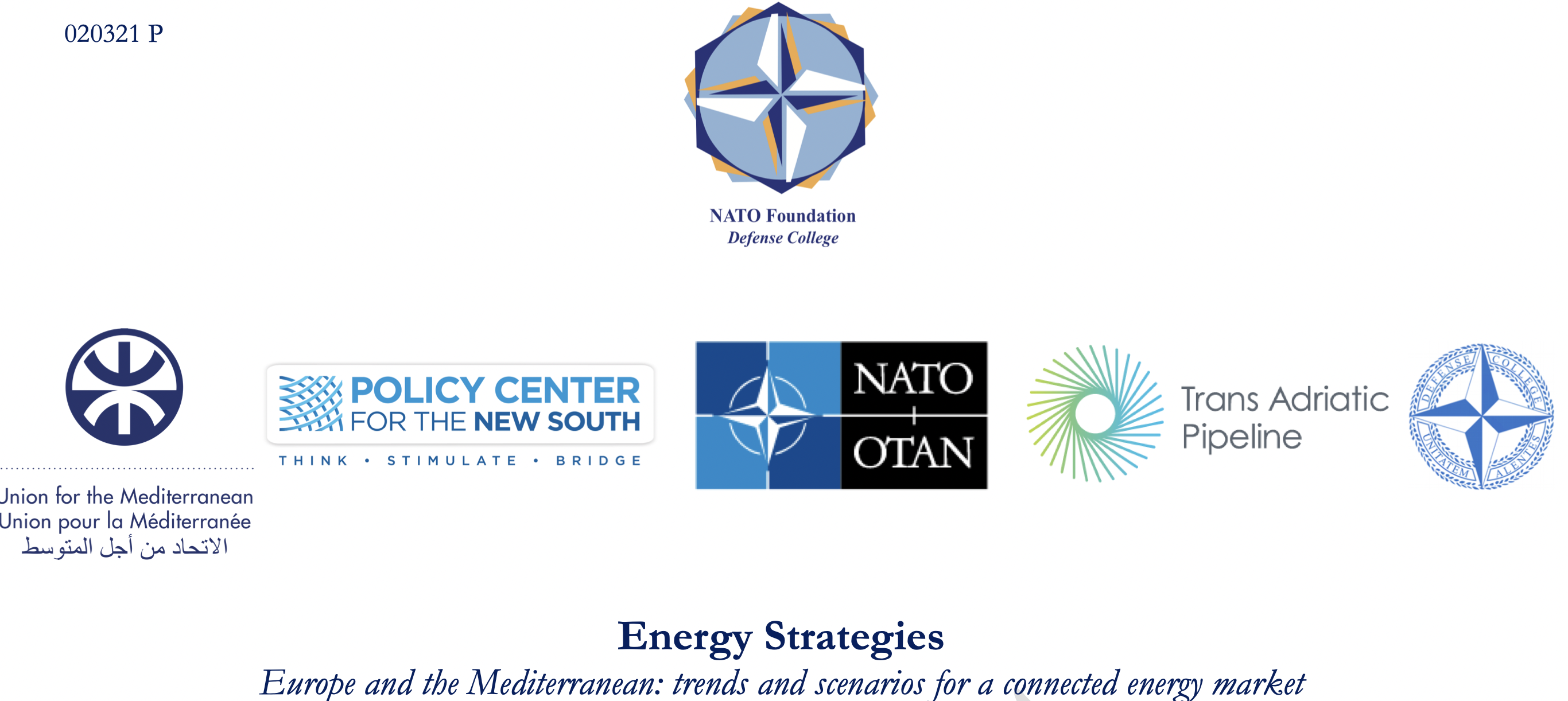 Strategie energetiche Europa e Mediterraneo: tendenze e scenari per un mercato energetico connesso